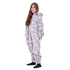Snuggs Kids Blanket Onesie Grey Snowflakes